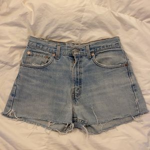 Levi’s cutoff shorts